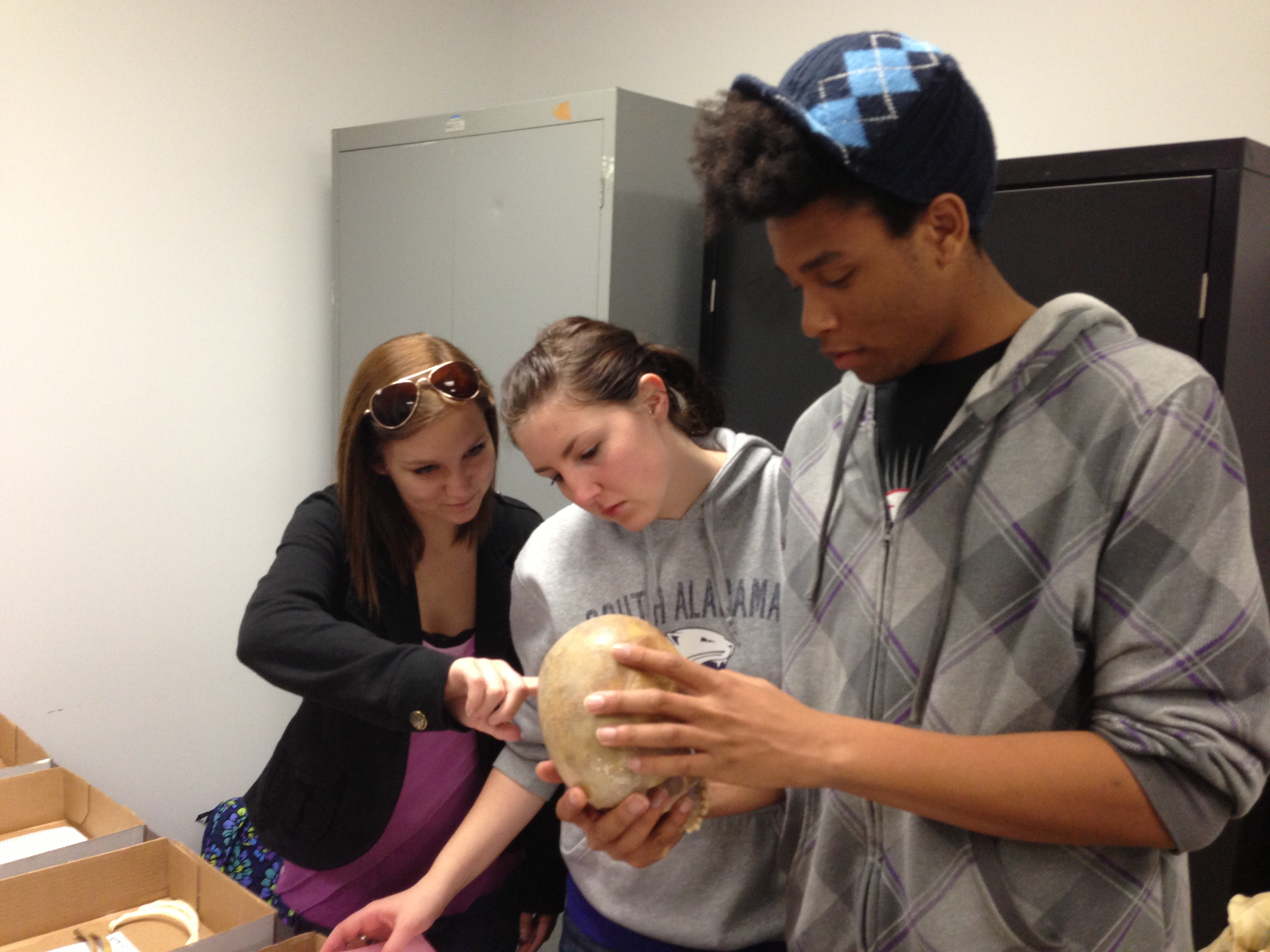 osteology students