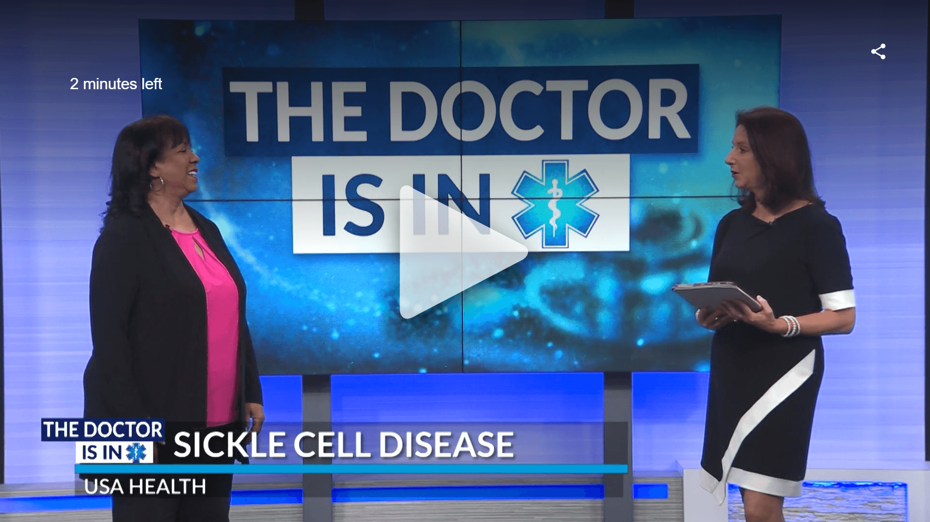 THE DOCTOR IS IN Sickle Cell Disease with Dr. Felicia Wilson