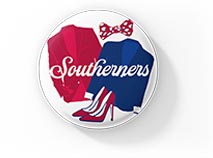 Southerners Button