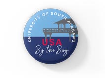 USA By the Bay Button