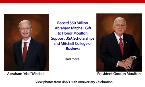 $50 Million Abraham Mitchell Gift to Honor Moulton - May 3, 2013