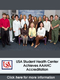 USA Student Health Center Achieves AAAHC Accreditation
