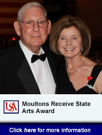 Moultons Receive Arts Award