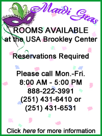 Brookley Center Lodging for Mardi Gras