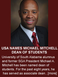 USA Names Michael Mitchell Dean of Students