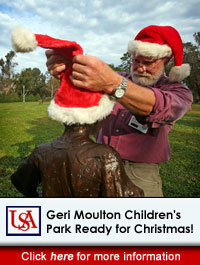 Geri Moulton Children's Park Ready for Christmas