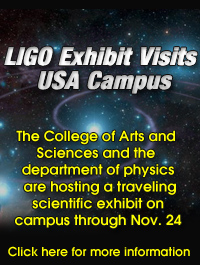 Ligo Exhibit Visits Campus