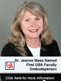 Dr. Maes First USA Faculty Ombudsperson