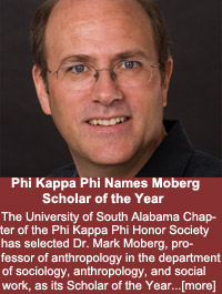 Phi Kappa Phi Names Moberg Scholar of the Year