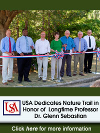 USA Dedicates Nature Trail 