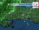 Latest Mobile, AL radar image.  Click to open in a new window.