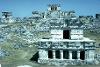 Temple of the Frescoes, foreground, Tulum, 1971