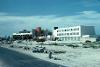 Hotel construction, Cancun, 1974