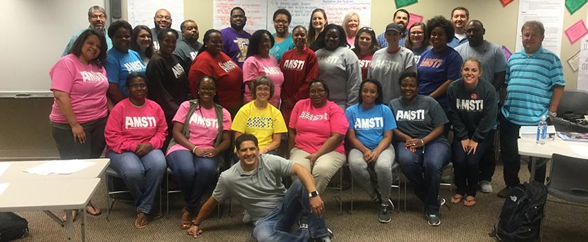 AMSTI-focused on Middle School Mathematics Teachers Program participants