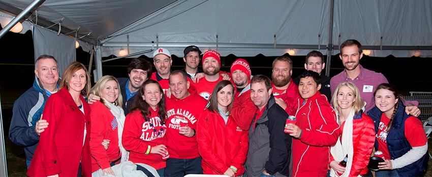 Alumni tailgating