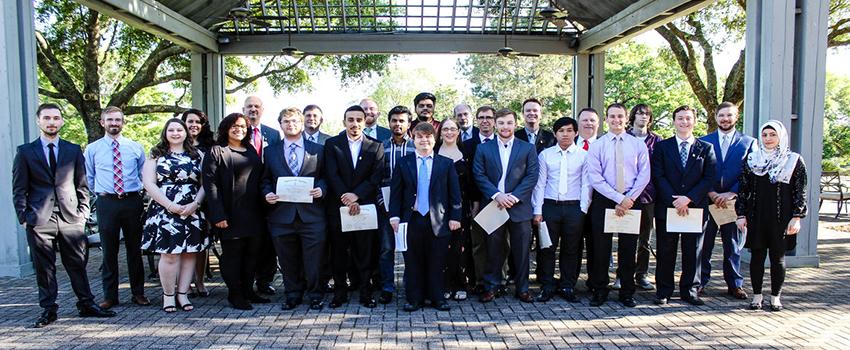 Students celebrated good times this year at the SOC's 2017 Spring Celebration. This year's event was held at the Mobile Country Club, and an estimated 130 people attended. Guests in attendance included student scholarship recipients, honor students, and alumni.