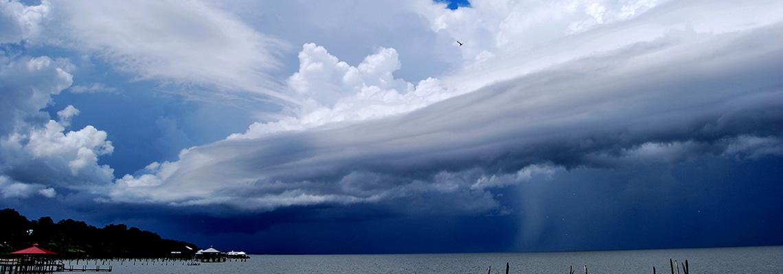 Image of sky over water