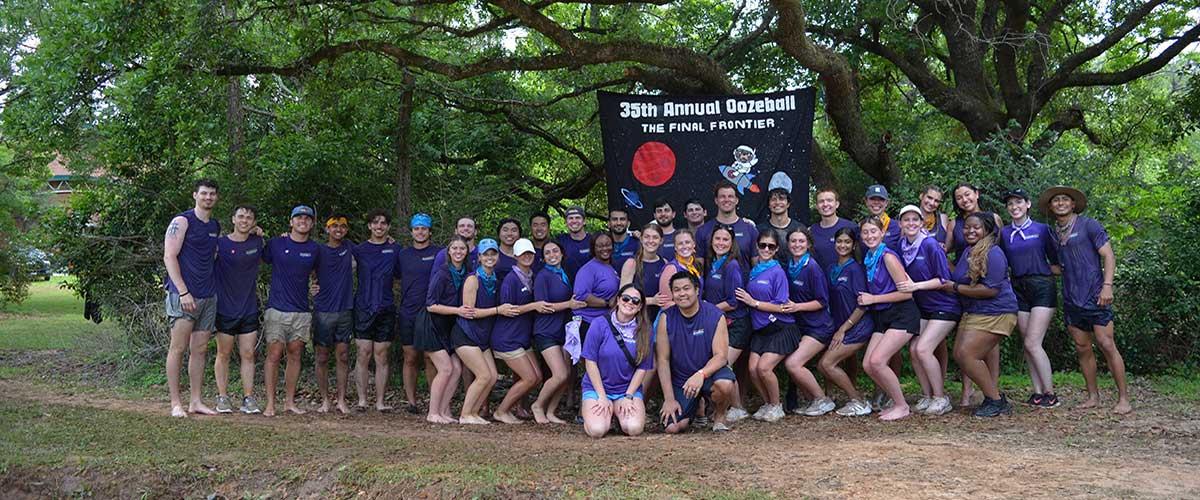 Group picture of Southerners at Oozeball.