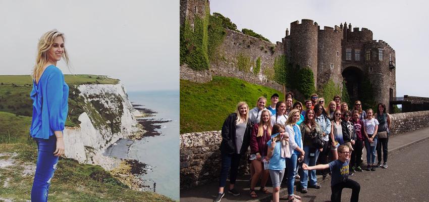 Group at Dover Castle and Hope Hill