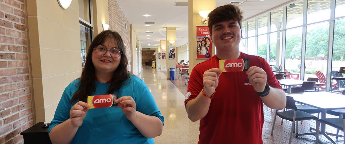Students with AMC tickets 