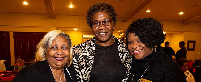 Three ladies at BFA Event