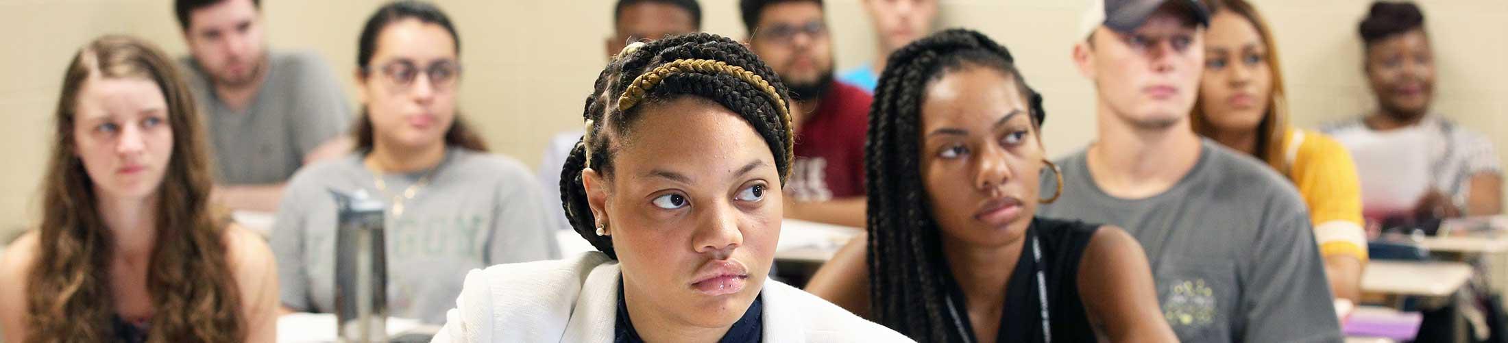 Students in class.