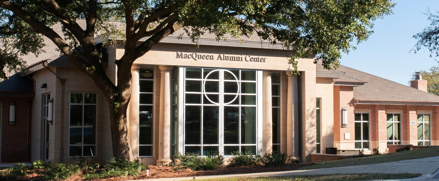 Front of MacQueen Center