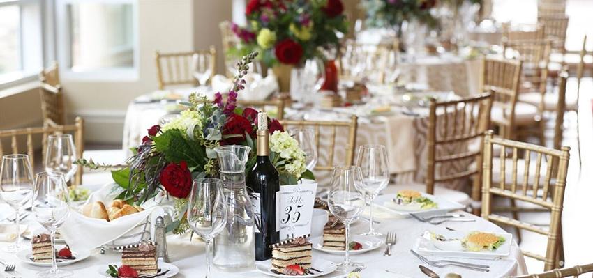 Decorated table