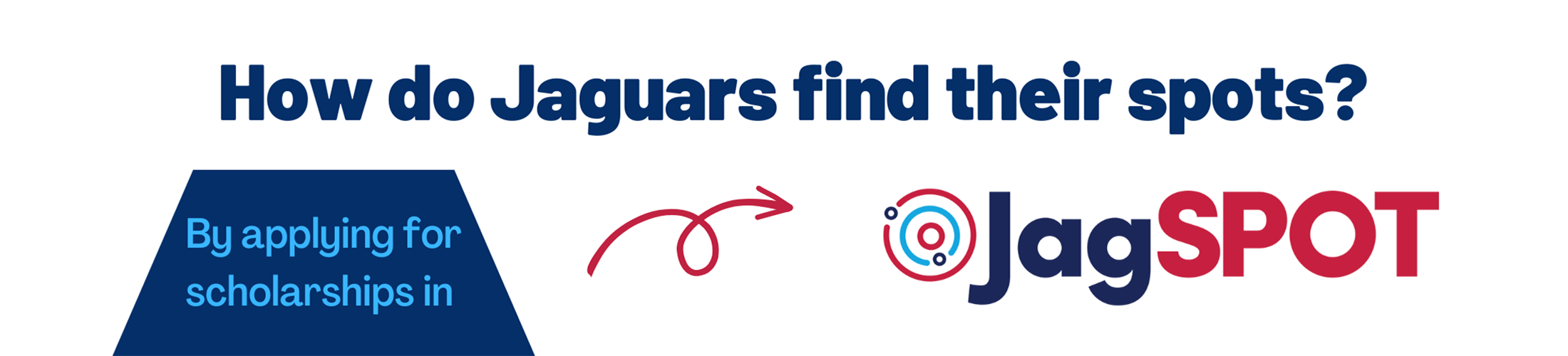 How do Jaguars find their spots? By applying for scholarships in JagSPOT