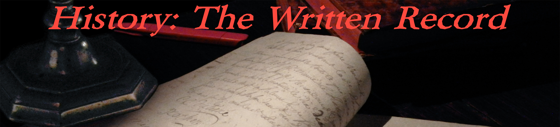 History: The Written Record