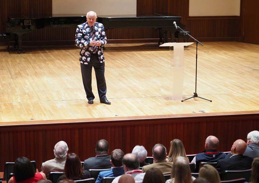 President Jo Bonner speaks at Meet the President