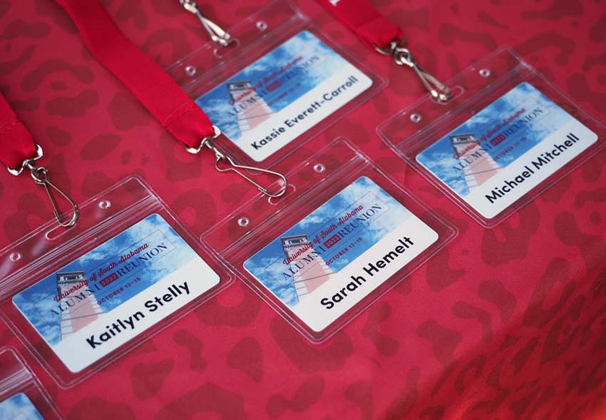 Name Tags for the Southerners Reunion Event
