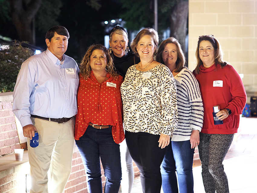 Group image at reunion.