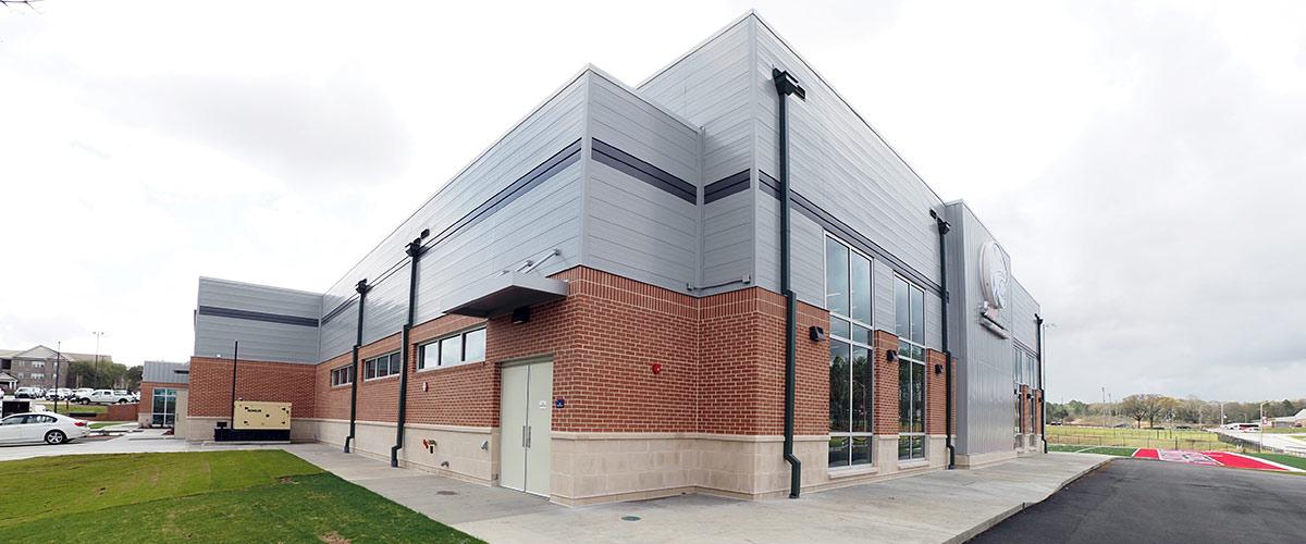 North east corner of the JMB complex.