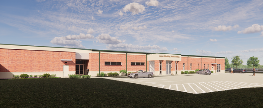 Front of Building Rendering 