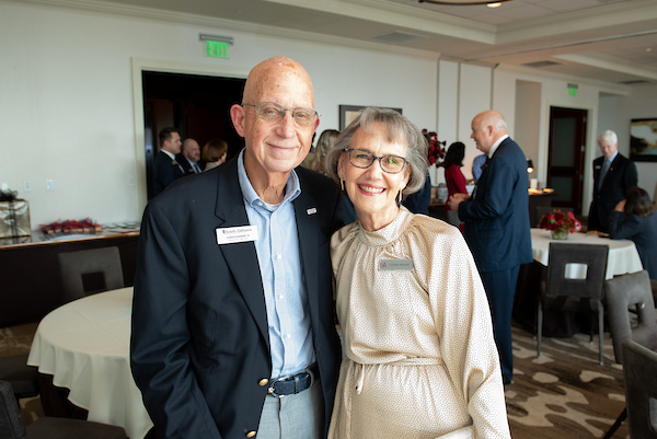 South Alabama Alumni posing for a picture at the event.