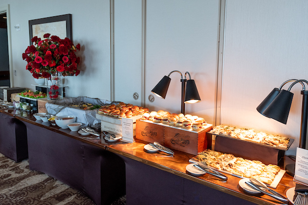 Refreshments served at Alumni and Friends event in Atlanta