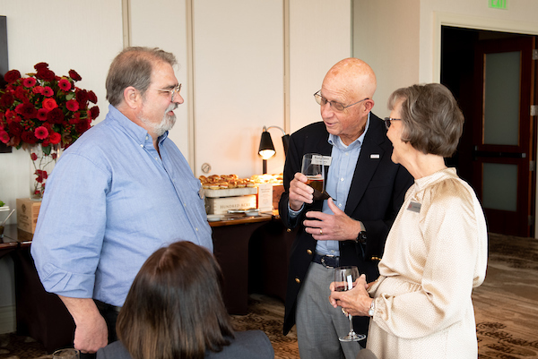 South Alabama Alumni socializing at Alumni & Friends in Atlanta