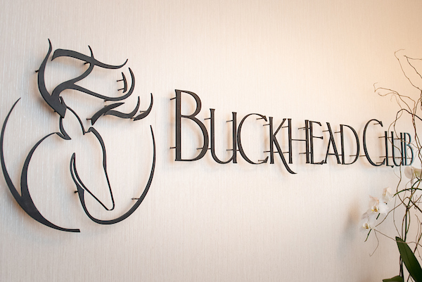 Buckhead Club logo where the Alumni & Friends event was held in Atlanta.