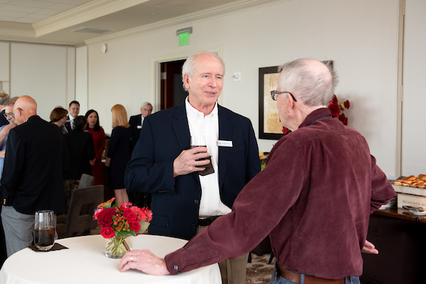 South Alabama Alumni socializing at Alumni & Friends in Atlanta