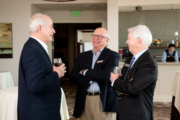 South Alabama Alumni socializing at Alumni & Friends in Atlanta