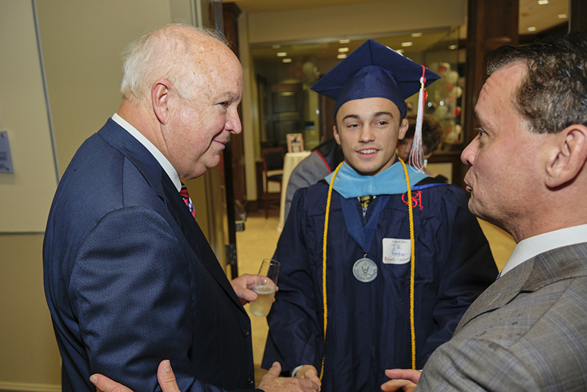 South Alabama President Jo Bonner socializing with future South Alabama Alumni