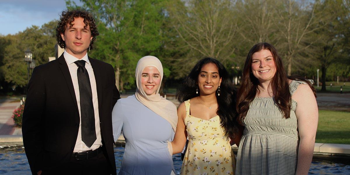 four of the Mega Musical Chairs Officers 