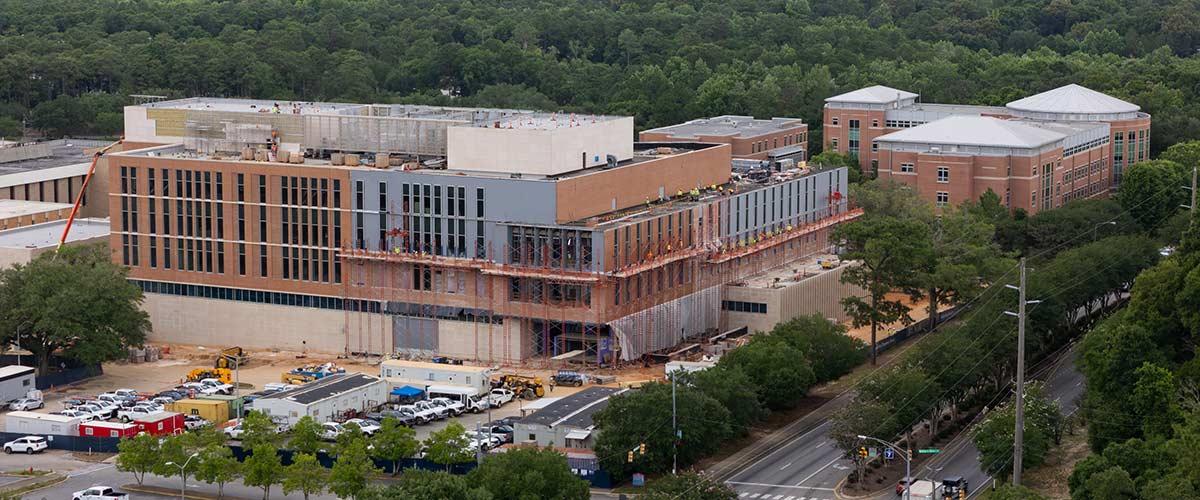 COM aerial shot