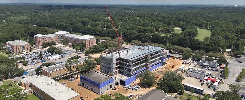 COM aerial shot