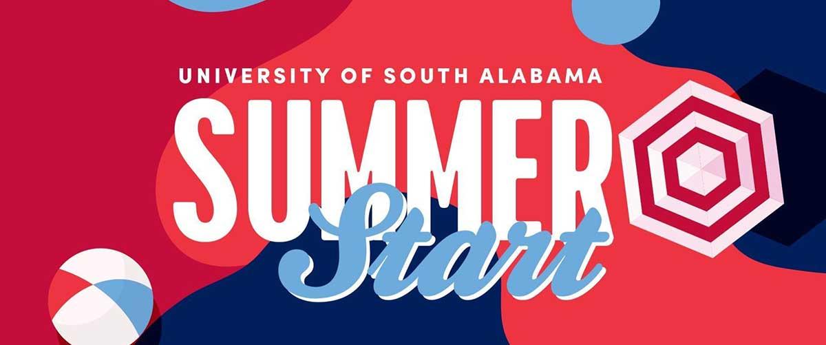 University of South Alabama Summer Start Logo