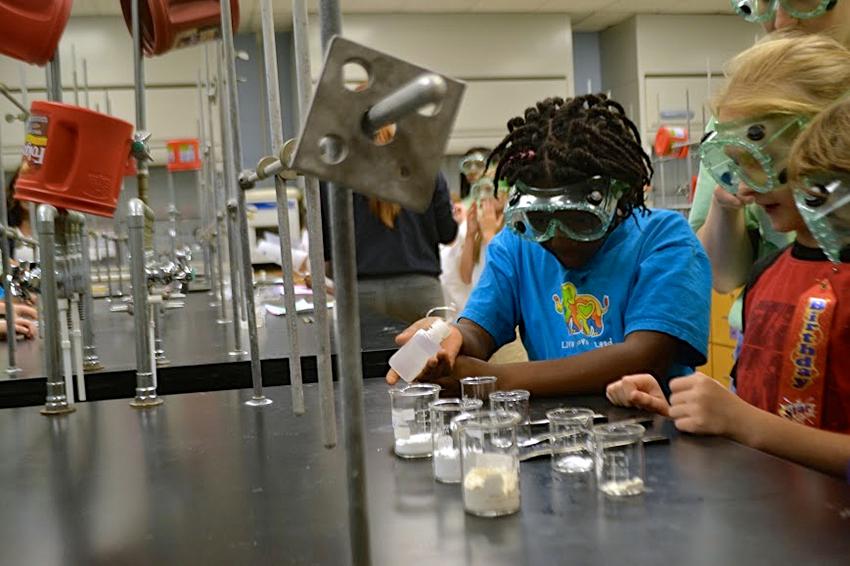 American Chemical Society working with kids