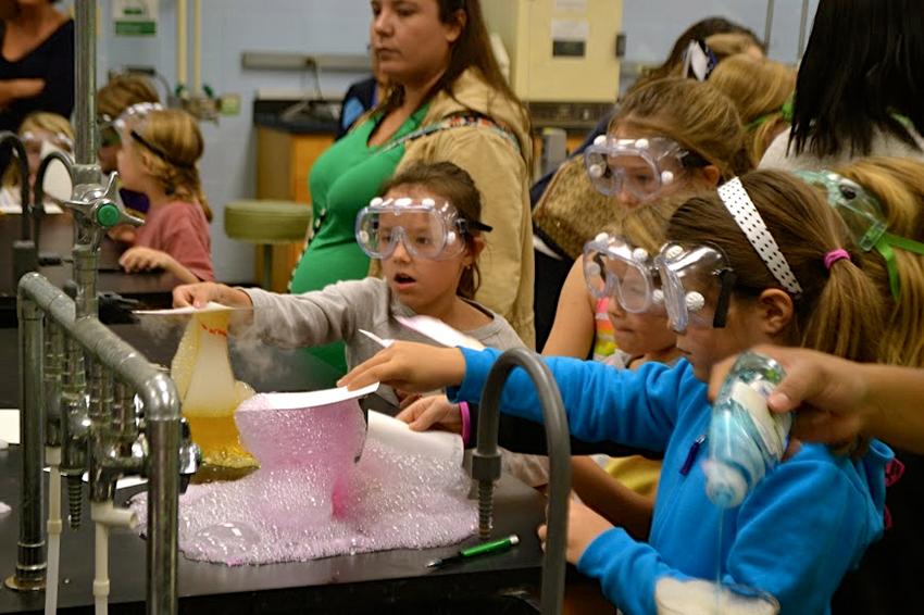 American Chemical Society working with kids