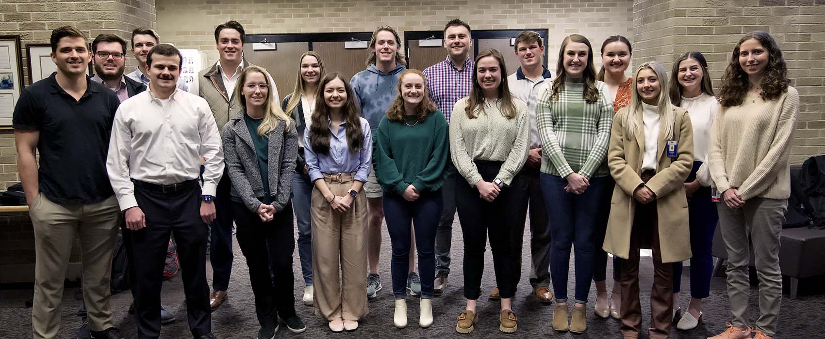 2023 Student Run FreeClinic executive board consisting of 18 individuals from 5 healthcare disciplines across both the University of South Alabama and Auburn Pharmacy.