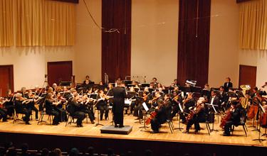 John W. Laidlaw Performing Arts Center Recital Hall Stage